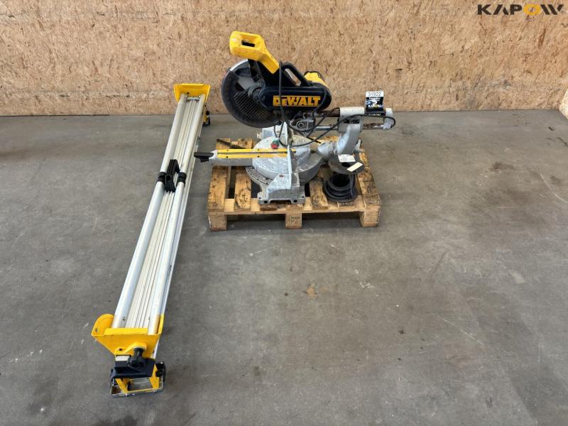 Dewalt DW708 compound mitre saw 2