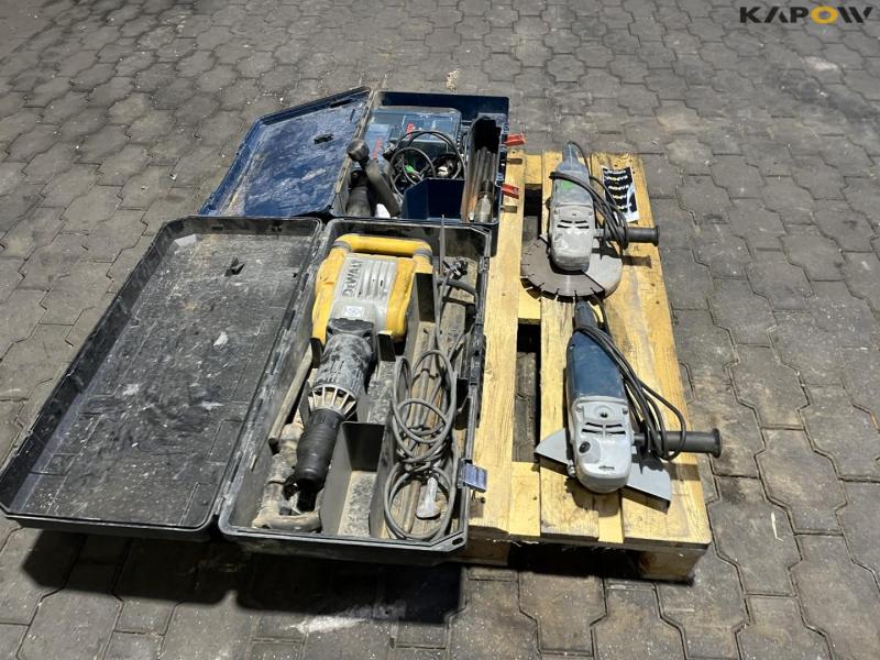 Dewalt and Bosch tools 4