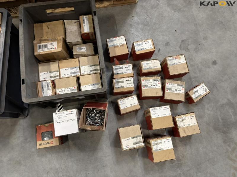 Various bolts, screws and nuts 19