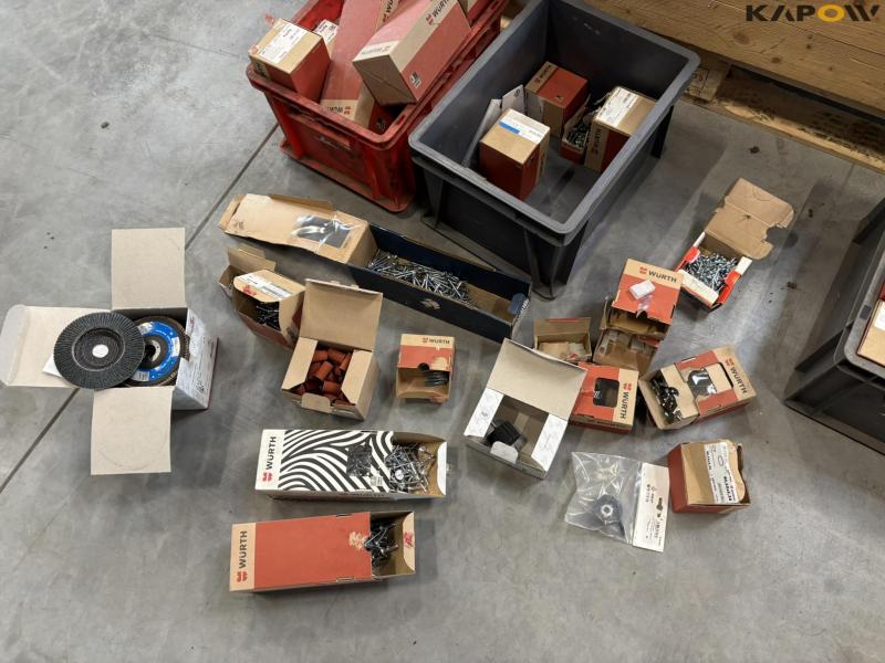 Various bolts, screws and nuts 25