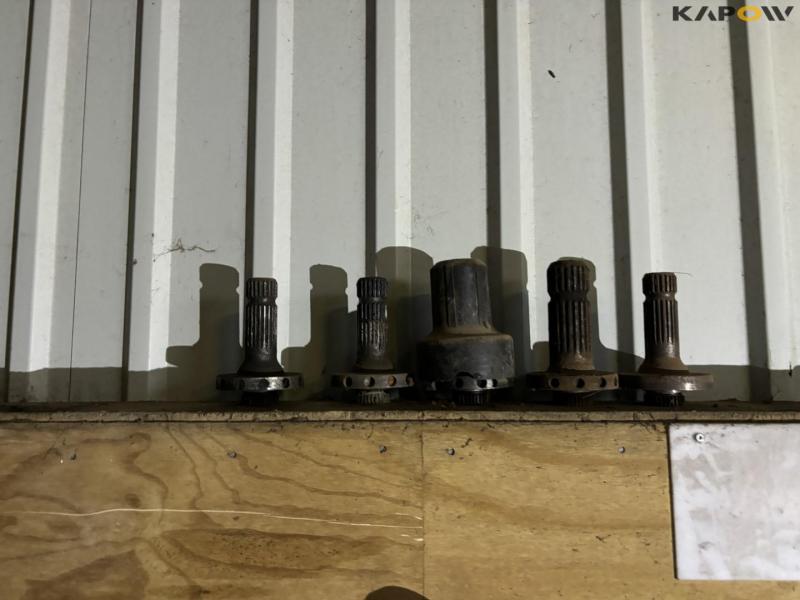 Various parts on wall 25