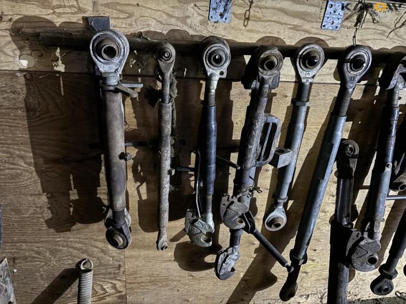 Various parts on wall 27