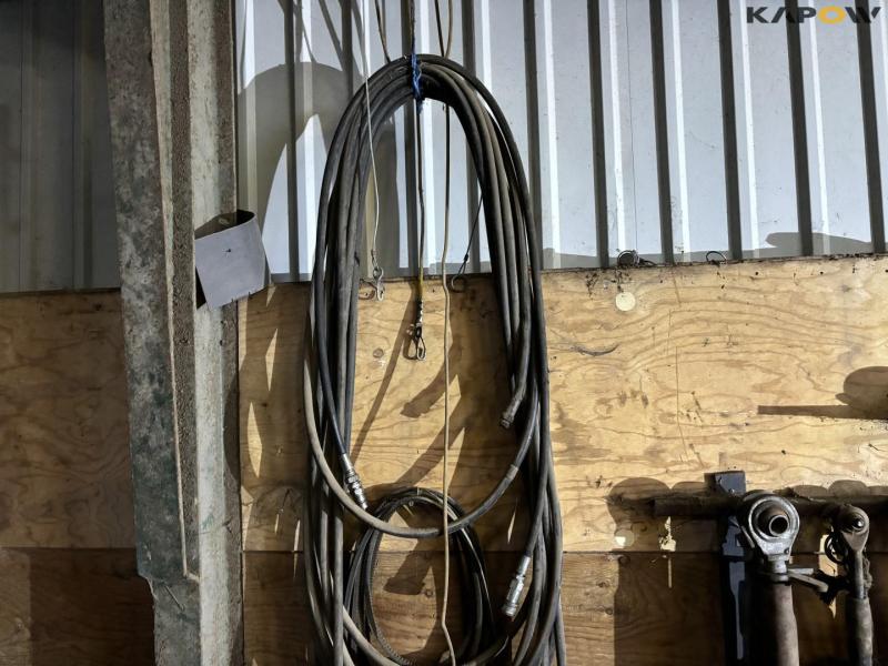 Various parts on wall 32