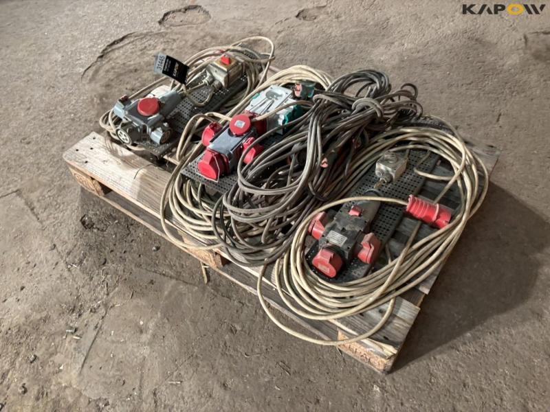 Various electrical parts 7