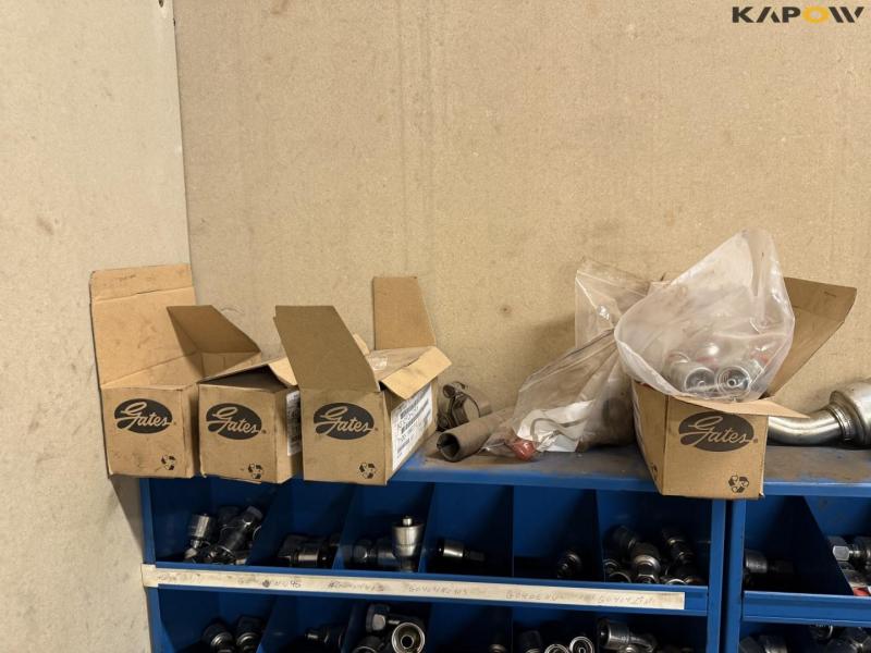 Various hydraulic parts 17