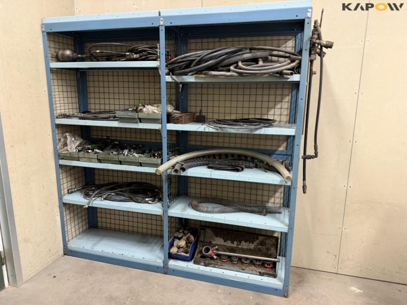 Various hydraulic parts 36