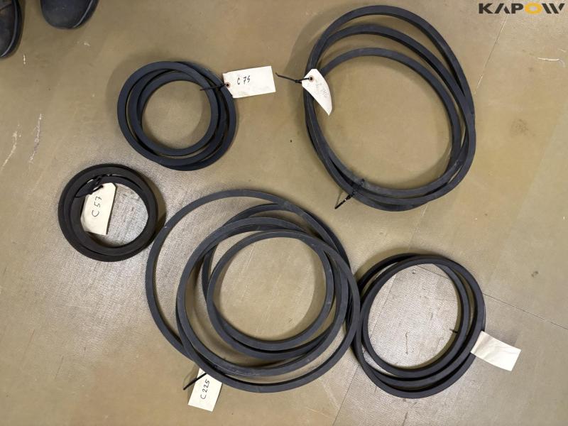 Various V-belts/drive belts - new 5