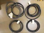 Various V-belts/drive belts - new 10