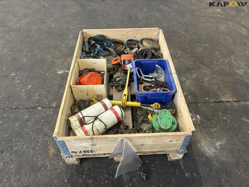 Various lifting, clamping equipment 6
