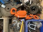 Various lifting, clamping equipment 12