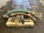 Various hoses and nozzles for sludge vacuum cleaners 2