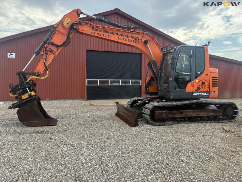 Doosan DX140LCR-5 excavator 8