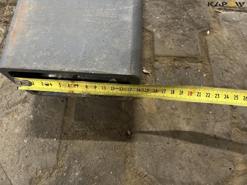 Dozer/snow scraper for truck forks 9