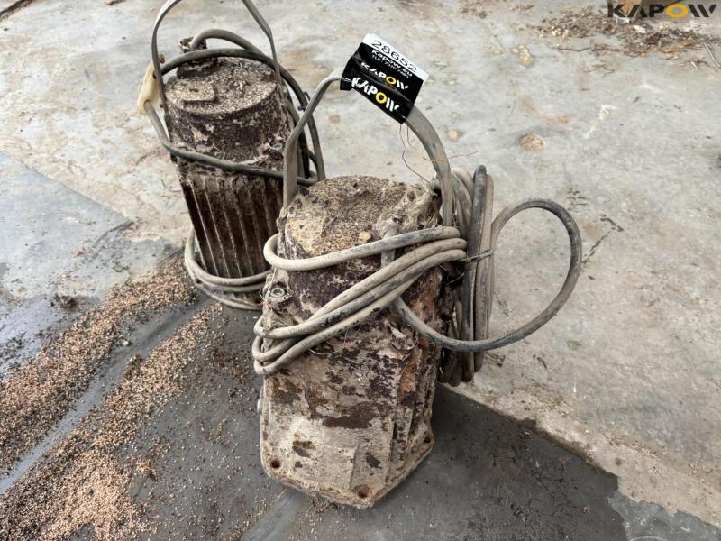 Flygt submersible pump motors 2 pcs. 2
