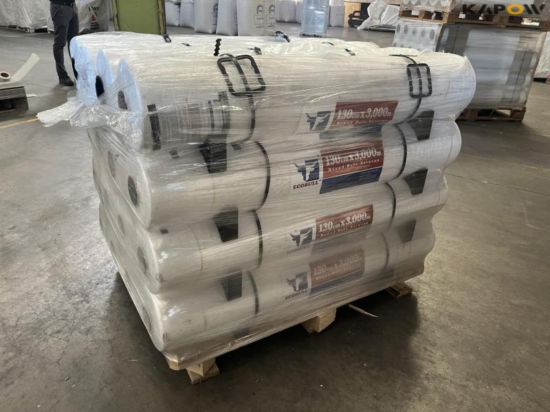 Ecobull 130cmX3000m round bale net- new 6