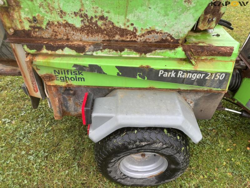 Egholm Park Ranger 2150 with salt spreader 30