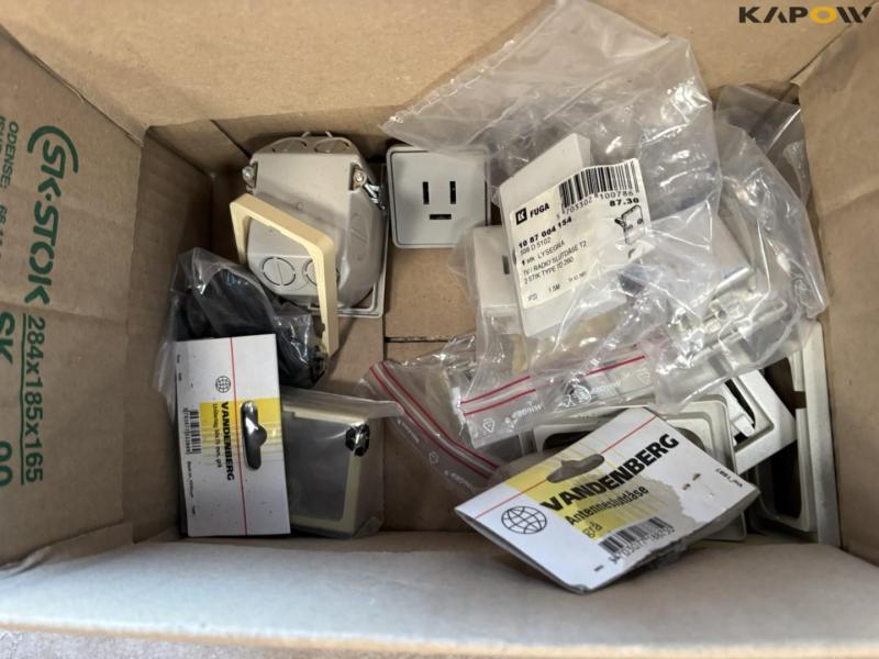 Electrical parts and cables 15