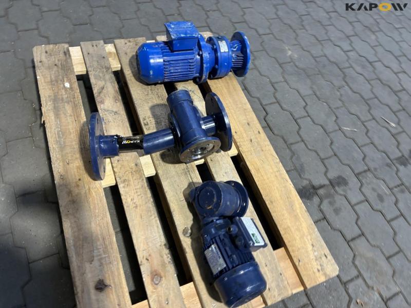 Electric motor with gear - 2pcs 2