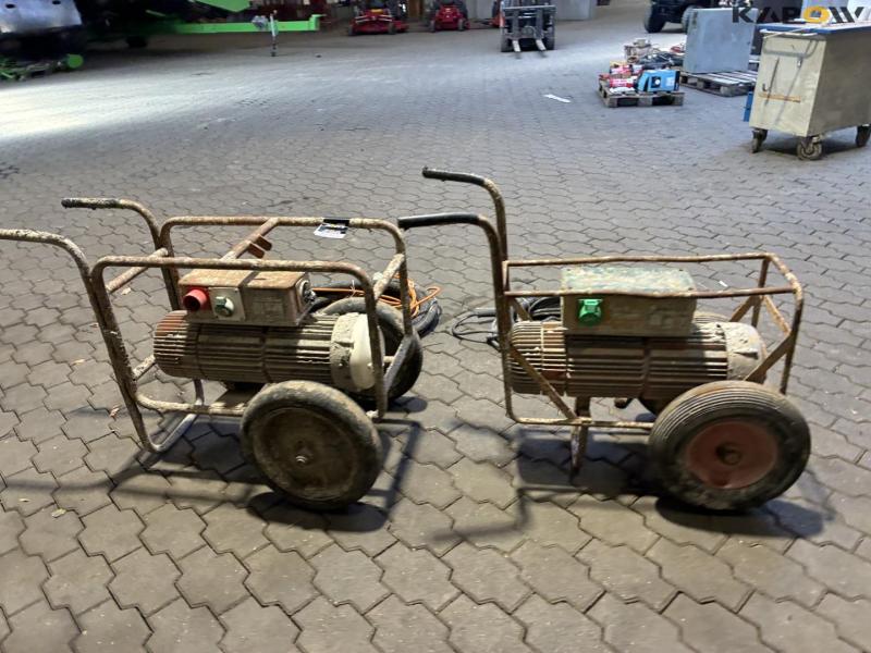 Electric motor with converter for concrete vibrator - 2 pcs. 3