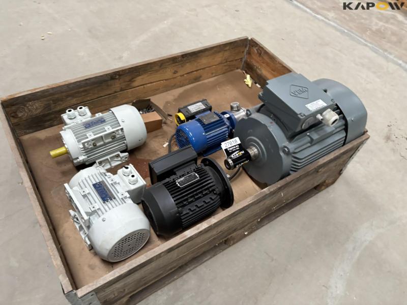 Electric motors 5 pcs. 1