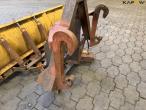 Epoke snow plow for skid steer loader 15