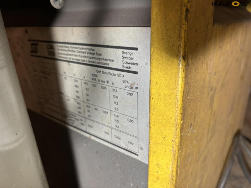 ESAB LAB200/MVC30 Co2 welder 16