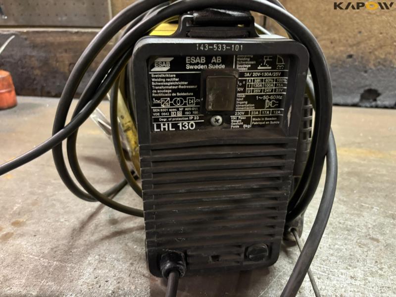 ESAB LHL 130 Caddy welder 220 volts 13