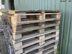 Euro pallets - 38pcs 10