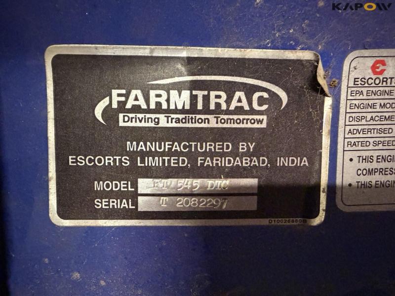 Farmtrac 545 DTC tractor 15
