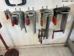 Fixed holding tools, chains and trestles 16
