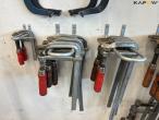 Fixed holding tools, chains and trestles 21