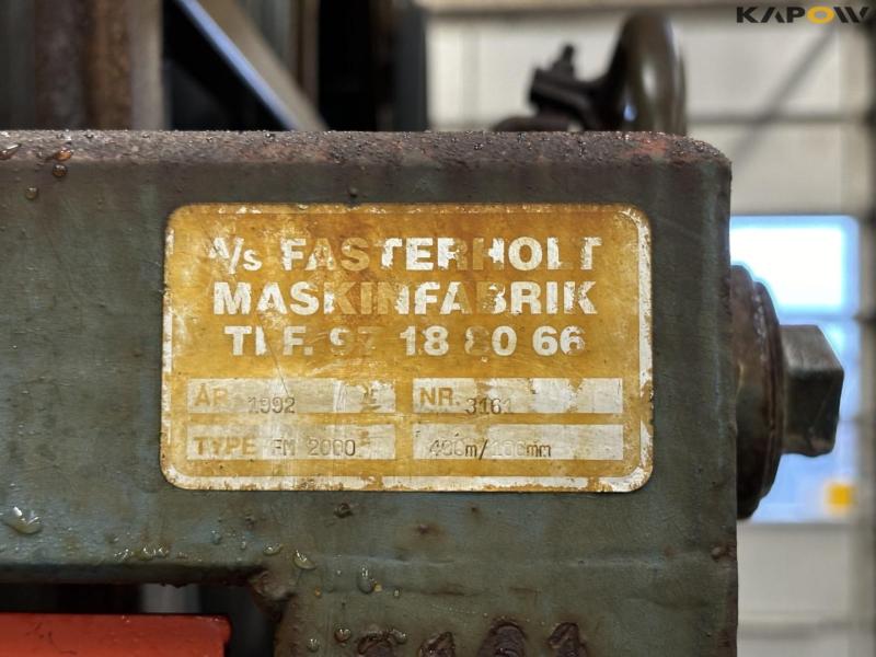 Fasterholt FM 2000 irrigation machine 42