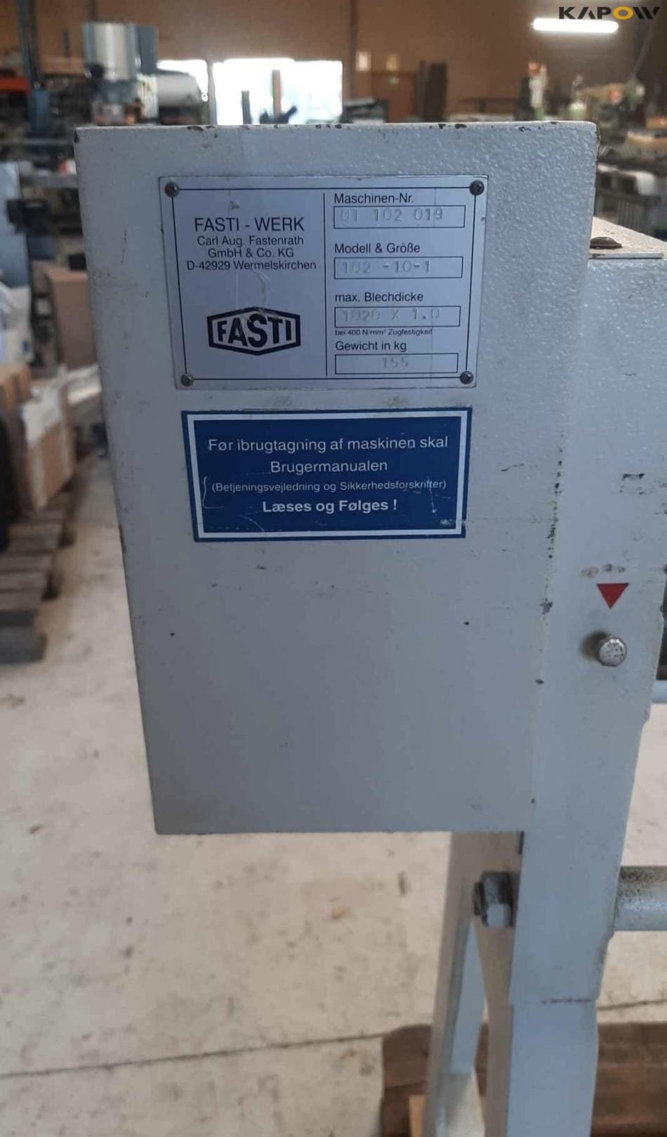 Fasti 102-10-1 roller 3