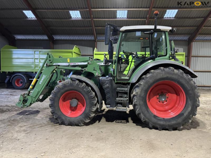 Fendt 516 Vario tractor with front loader 8