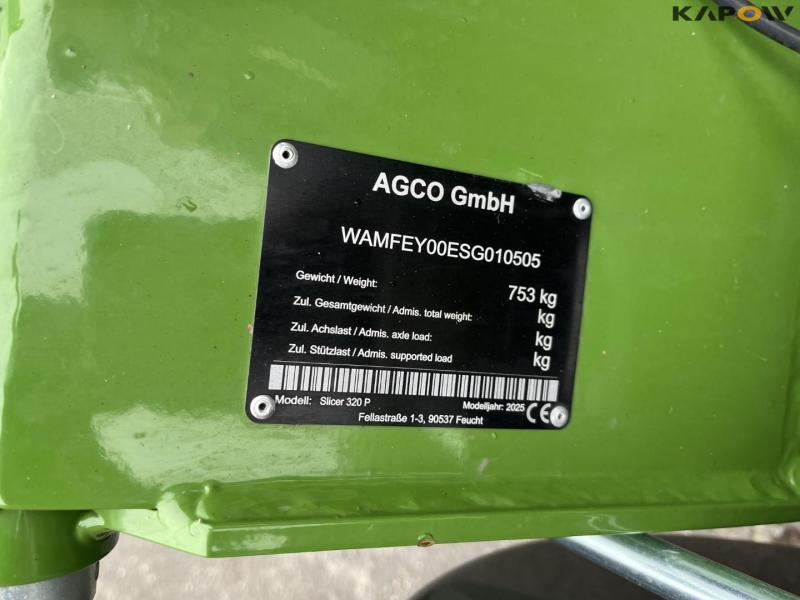 Fendt slicer 320P mower - New 12