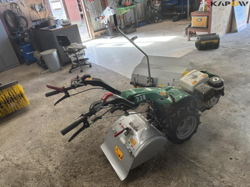 Ferrari 328 9HP with sweeper and rotary tiller - NEW 4