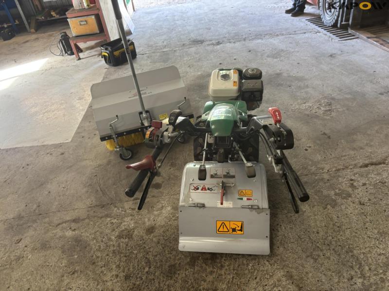 Ferrari 328 9HP with sweeper and rotary tiller - NEW 5