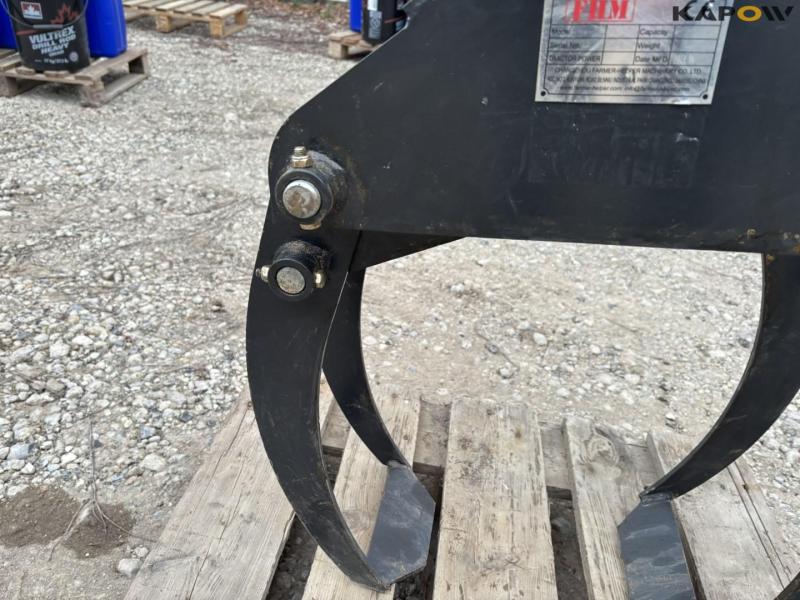 FHM ZD50 forestry grapple with mini excavator hitch 8