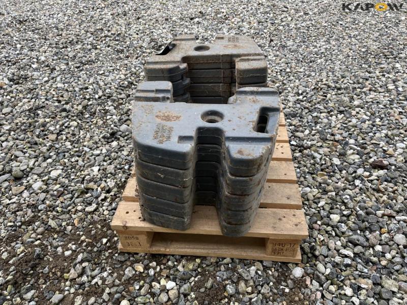 Fiat weight blocks - 10 pcs. 4