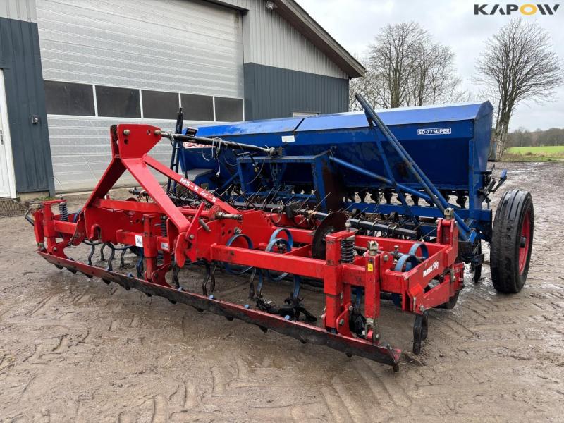 Fiona seeder with Marsk Stig harrow 1