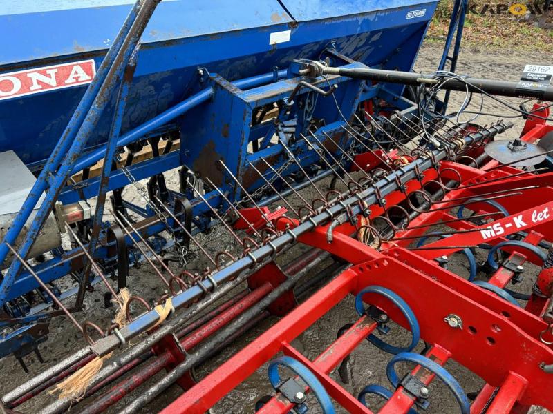 Fiona seeder with Marsk Stig harrow 14