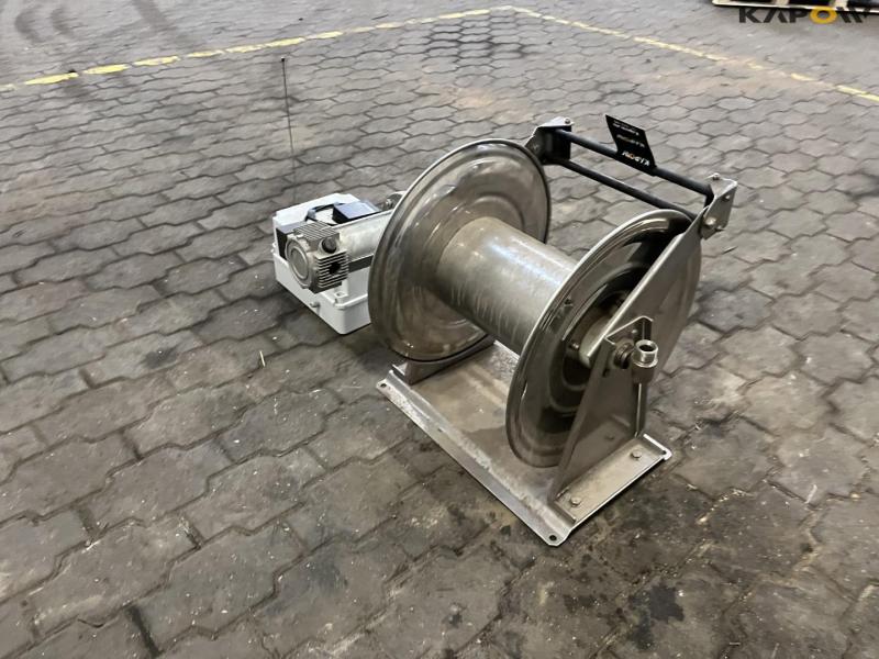 Flexbimec Stainless steel hose reel with remote control 5