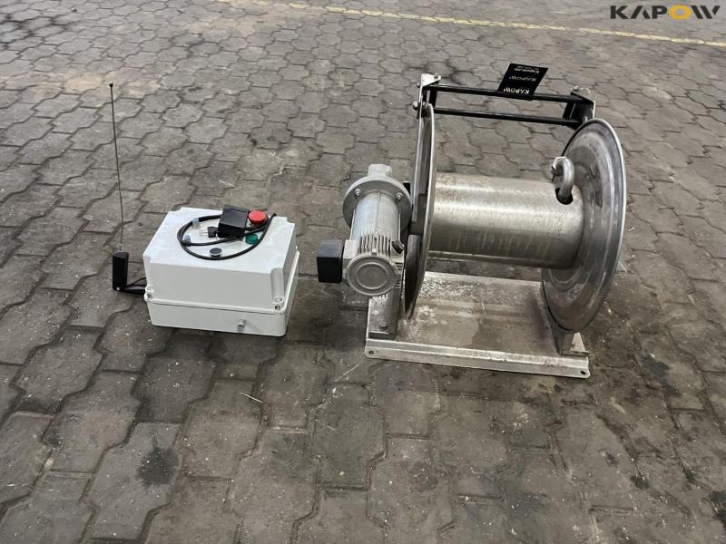Flexbimec Stainless steel hose reel with remote control 6