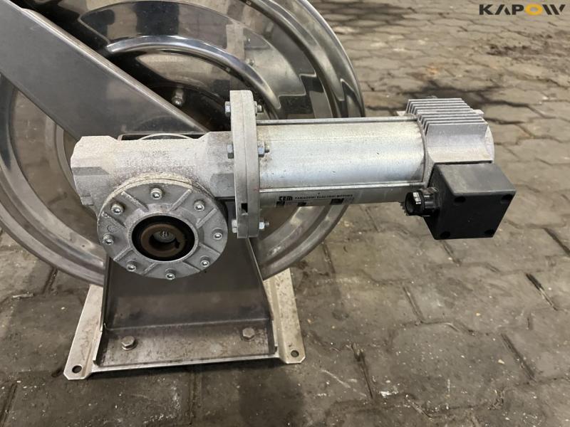 Flexbimec Stainless steel hose reel with remote control 13