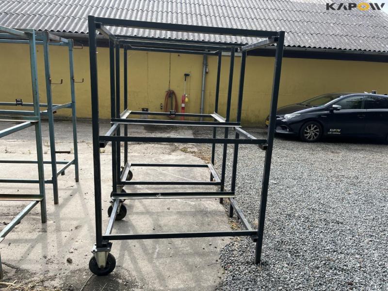 Movable pallet rack - 2 pcs. 6