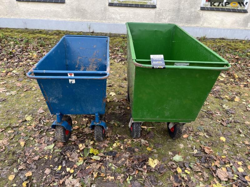 Feed carts 2 pcs. 2