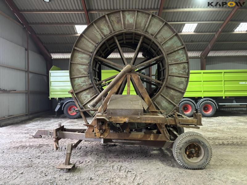 Feed hose for irrigation machine 8