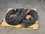 Extension cables - 4 wires. 4