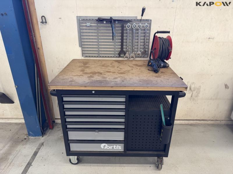 Fortis workshop trolley and board 2