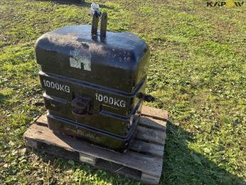 Front block 1000kg